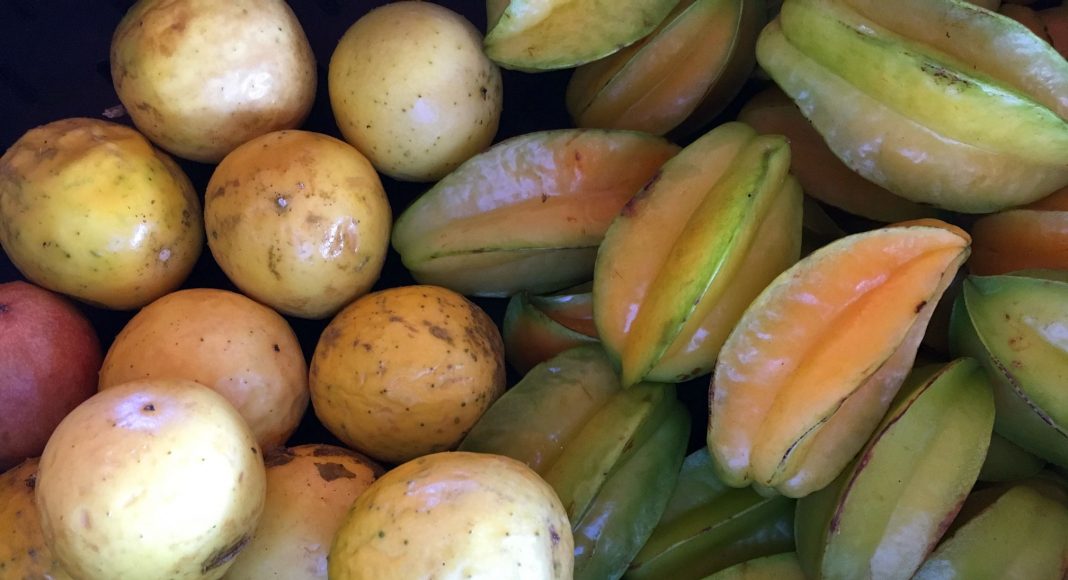 Passion Fruit and Star Fruit - Sparky's at Cayman Farmers' Market